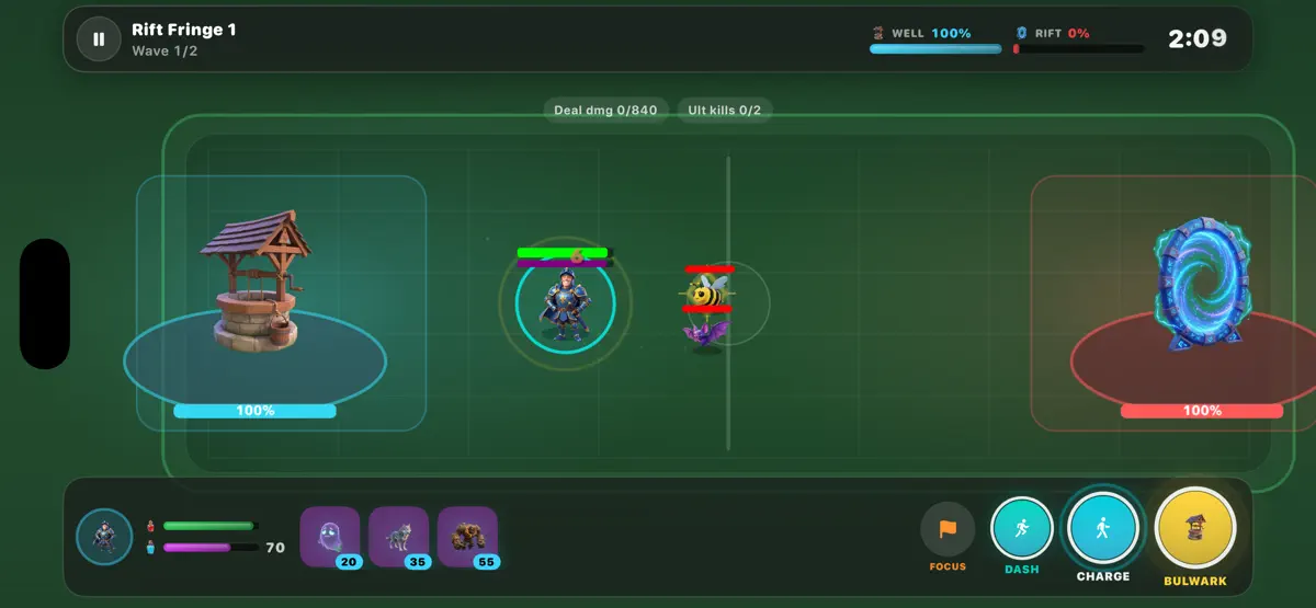 Screenshot of Aether Rift on iPhone, 1 of 3
