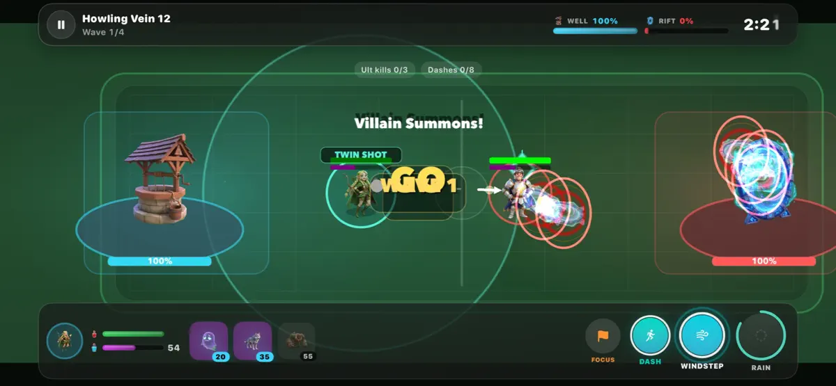 Screenshot of Aether Rift on iPhone, 3 of 3